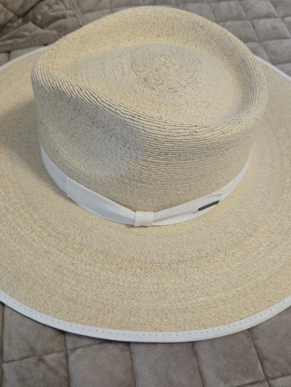 Brixton Jo Straw Rancher Hat Natural Off White Size S NWT